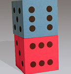 FOAM DICE 100MM (4")
