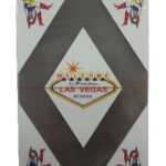 LAS VEGAS PLAYING CARDS W/VIKKI (CLEAR)