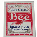 BEE POKER JUMBO Red