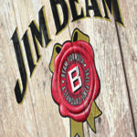 JIM BEAM - WOODCUT