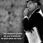 VINCE LOMBARDI - MEASURE OF WHO WE ARE