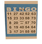 BINGO PAPER SINGLE DIE-CUT