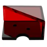Single Deck Red Discard Holder