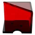 2 Deck Red Discard Holder