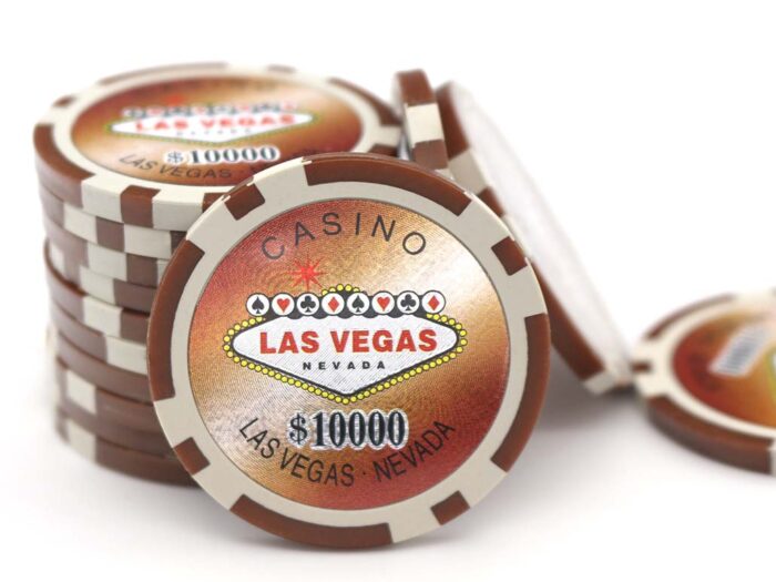 Metallic Foil Las Vegas Poker Chips - 11.5 Grams - Image 3