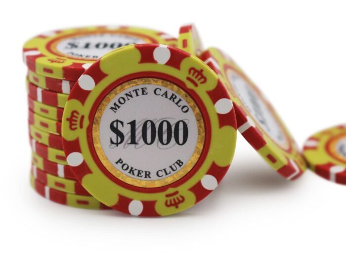 Premium Heavyweight Monte Carlo Poker Chips - Image 14