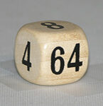DOUBLING CUBE 18MM (5/8") WOOD