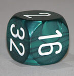 DOUBLING CUBE DICE 30MM (1.2")