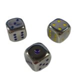 METAL DICE SET IN BOX 16MM (5/8")